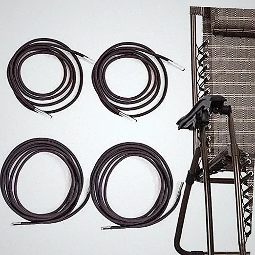 Replacement Cords for Zero Gravity Chair 4 Cords Patio Recliner Repair Coffee