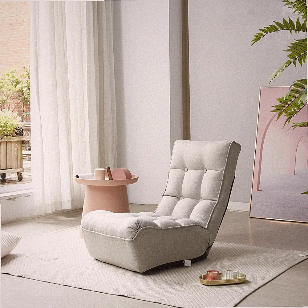 Single Sofa Reclining Chair Lazy Sofa Tatami Balcony Leisure Sofa Adjustable